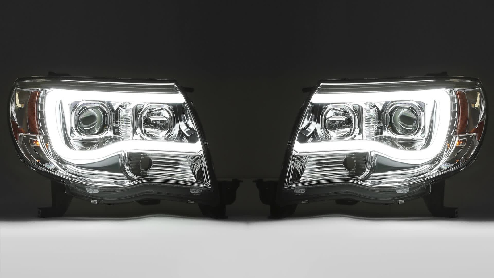 For Toyota Tacoma 2005-2007-2011 Left&Right LED Headlights Headlamps ...