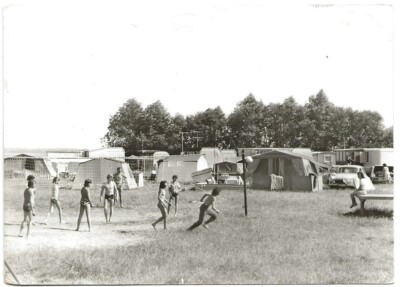 106/49 AK LUDORF KREIS RÖBEL - CAMPINGPLATZ DDR 1980 - MARKE JOSEPH DIETZGEN