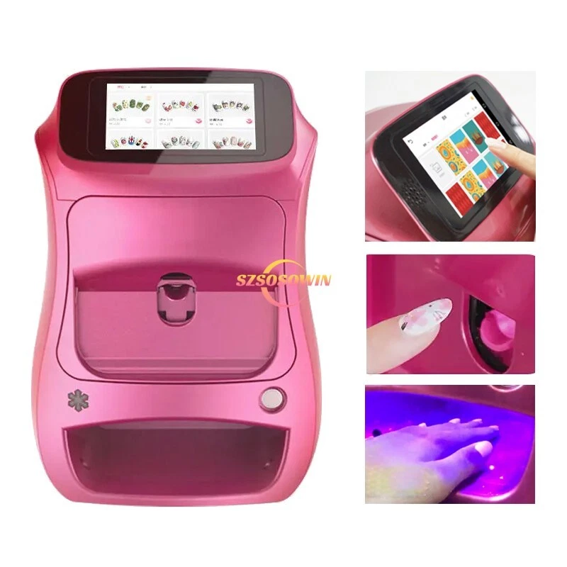 DIY Mobile Nail Mini Printer For Phone Automatic 3D Digital Printing Machine  For Salon Use From Sxkeysun1990, $543.35 | DHgate.Com