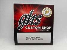 GHS Cigar Box Guitar String Set: 3-string Electric Low