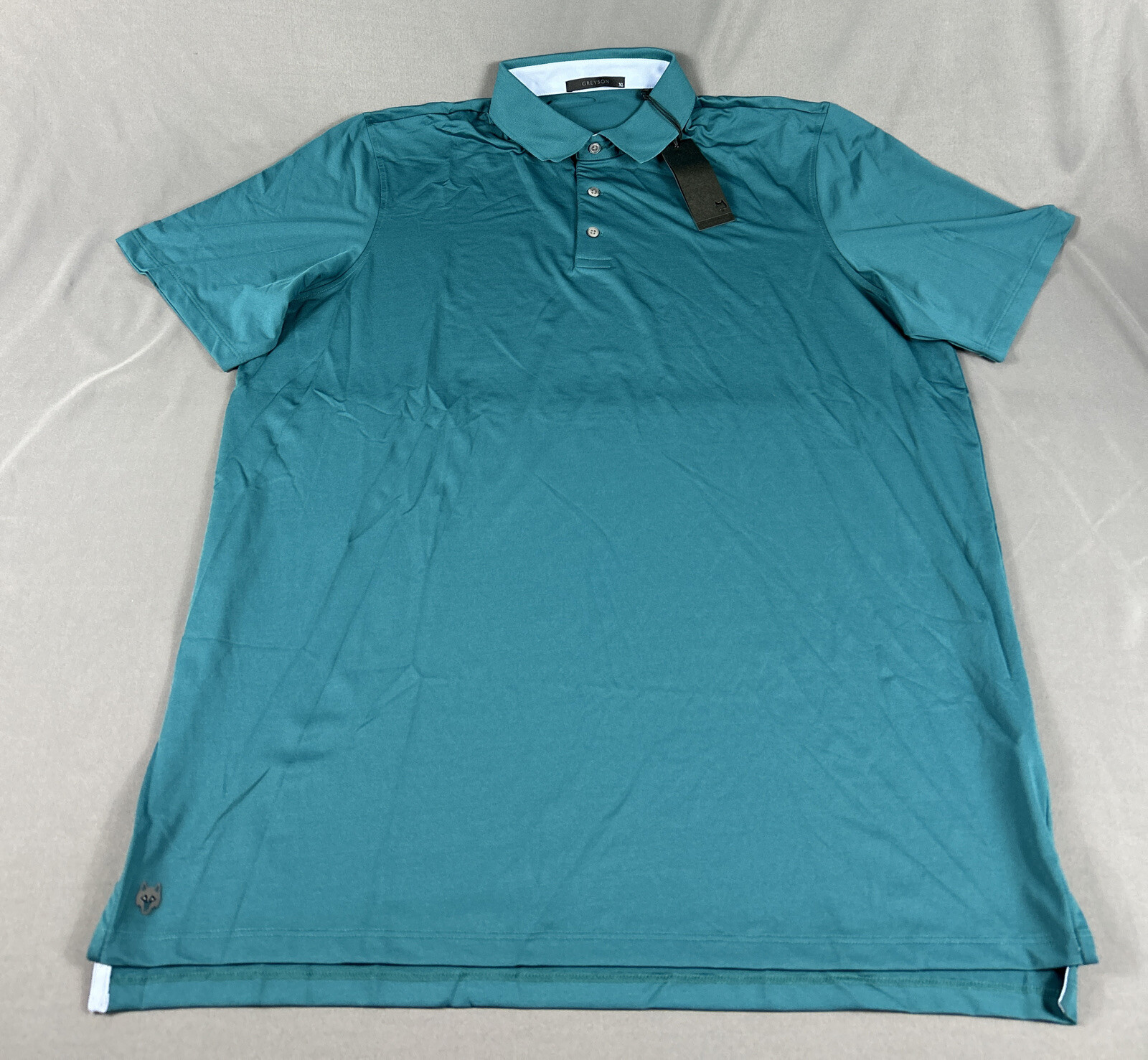 Greyson Golf Shirt Polo Katonah XL Green Pine Polyester Spandex NWT