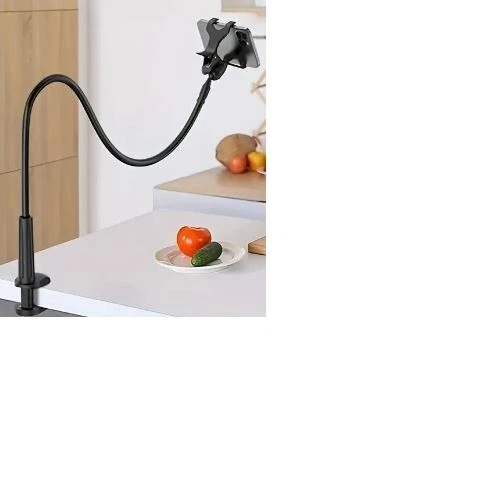 Phone Holder Stand Adjustable Gooseneck Desk Table Desktop Mount Universal 360° - Image 4 of 4
