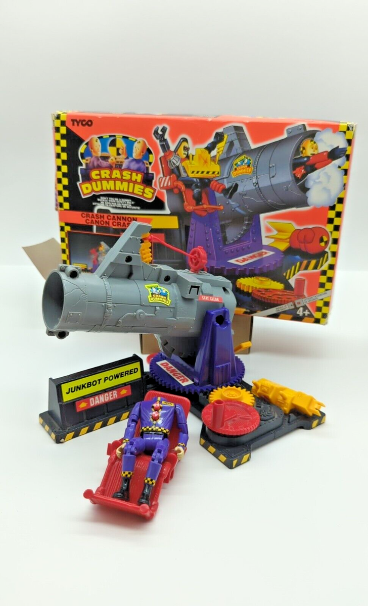 Crash Dummies Crash Cannon Vintage TYCO Launcher 1992 Incredible