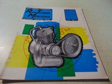 Revue Technique Motocycliste N° 96 1955 Peugeot OSSD 250 moteur Lavalette AML 50