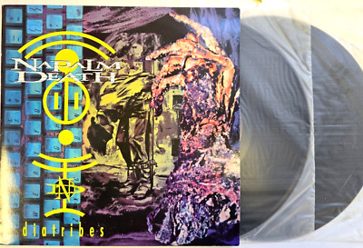 Napalm Death Diatribes 2 x 10''  LP Album vinyl record 1995 in gatefold MOSH 141