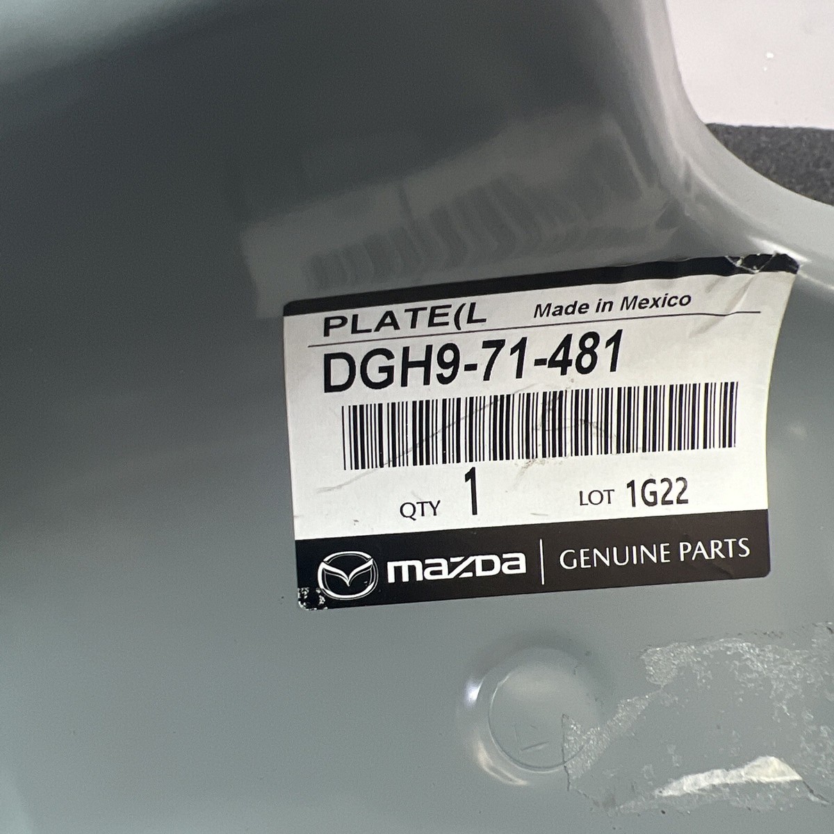 Mazda CX-30 2020-2023 Left LH Driver Upper Plate DGH9-71-481 OEM