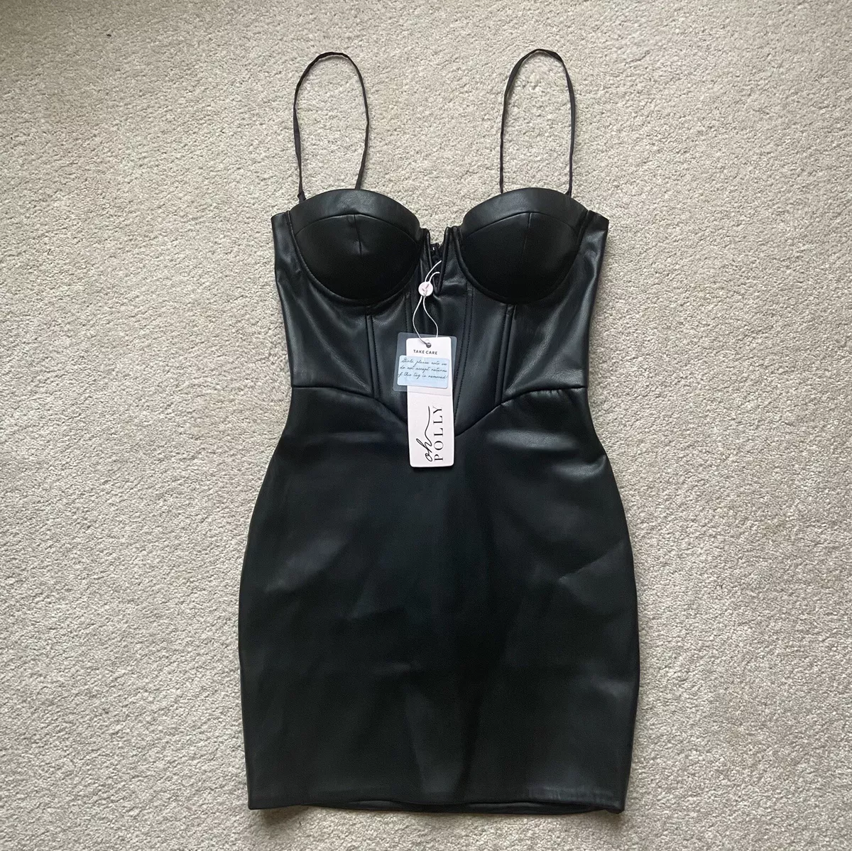 Oh polly leather dress shop