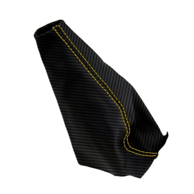E-Brake Boot Cover For Ford Escape 2005-2007 - Black Synthetic Leather, Part #ESC-0507