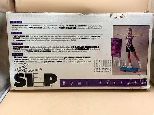 The Step Home Trainer Aerobic Step Up Home Workout NO DVD - Picture 9 of 10