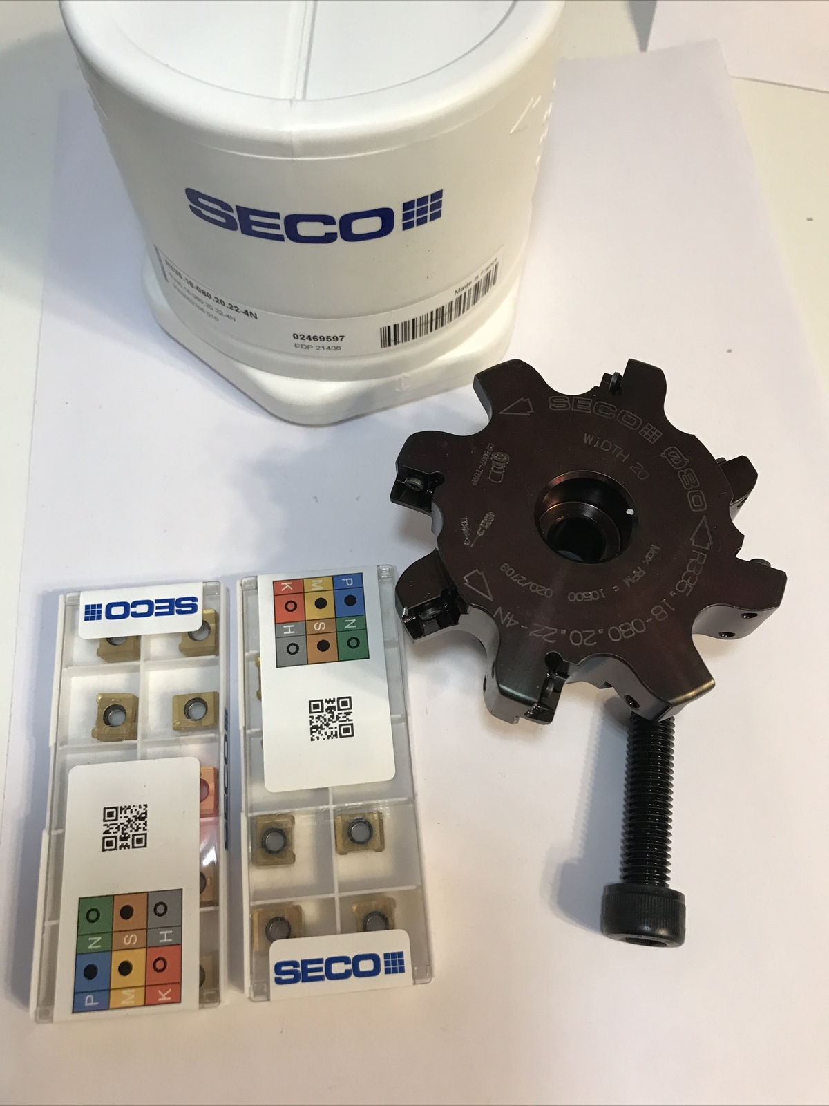 R335.18080.20.224N SECO T SLOT CUTTER + 20 LNKT 080508PPTNM06 F40M