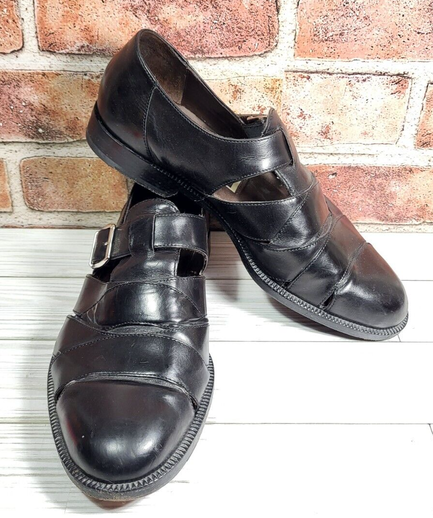 Cole-Haan Bragano #06132 7 M Black Clean Vibram Soles | eBay