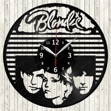 Blondie Vinyl Record Wall Clock Decor Handmade 2211