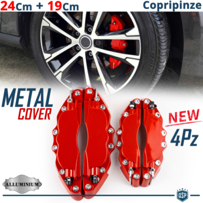 Copertura Pinza Freno Rossa AOOA RACING Per Ford Mustang GT - Accessorio Estetico - Foto 12