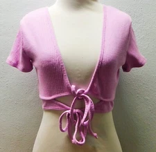 Wild Fable Women's Small Ribbed Crop, Multiple Way's to Wear