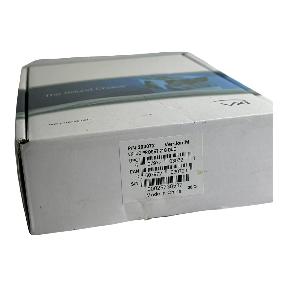 VXI 203071 UC ProSet 21G Binaural Single-Wire Headset - Image 3 of 4