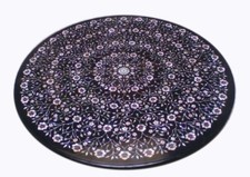 Marble center patio 36" Table Top For Sale Inlaid Semi Precious stone roomDecor
