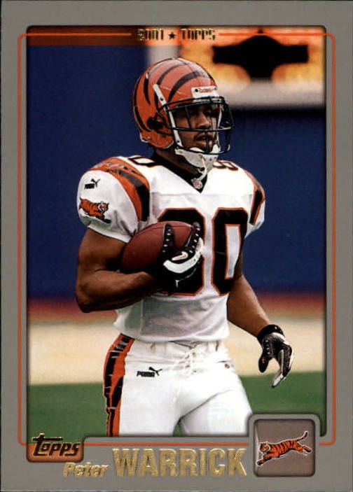 2001 Topps #92 Peter Warrick - FB