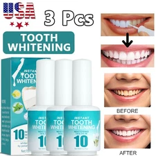 3Set Tooth Paint Instant Whitening Paint for Teeth Teeth Whitening Gel Paint US