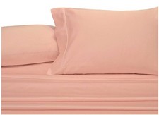 Cotton Pillowcases, 2PC Pillow Cases, 100 Cotton, 300 Thread Count, Sateen S...