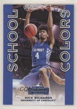 2020-21 Panini Contenders Draft Picks School Colors Nick Richards #24 8xa