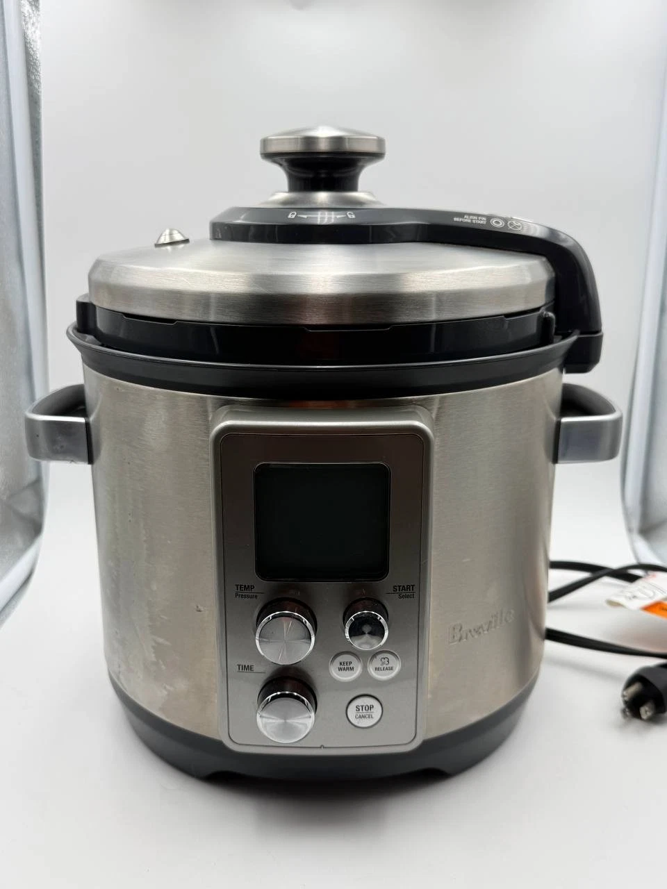 Breville BPR700 6-Qt Brushed Stainless Steel Multi-Cooker Pressure Cooker & Acc.