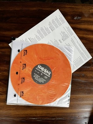 Skullcrack Addicted to the Underground Orange Vinyl NM- Bridge Nine