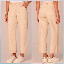 Democracy Absolution High-Rise Rolled Cuff Utility Pants Size 10