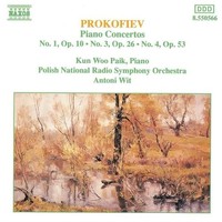 Audio Cd - Sergei Prokofiev - Piano Concertos - Naxos -D- Neu