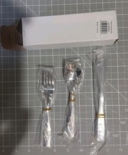 TWO SETS 9 Piece Child Size Cutlery Set Fork Spoon Knife Toddlers To School age