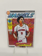 2023-24 Panini Nba Hoops Premium Stock - Retro Net Marvels Ausar Thompson #21...