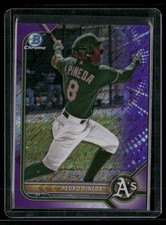 Pedro Pineda 103/250 2022 Bowman Chrome Prospects Purple Shimmer Refractor