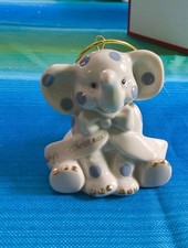 Lenox Baby's First Christmas Elephant Ornament - 🐘🐘🐘 New in box 🐘🐘🐘