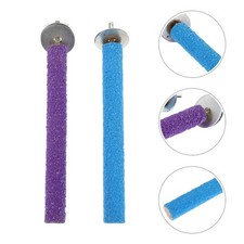 6 Pcs Parrot Claw Grinding Station Bird Perch for Cage Standing Stick