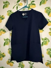 Adar Pro Scrubs For Women Addition Collection Elevated V-Neck Scrub Top Sz XS