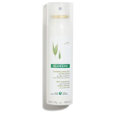 Klorane - Extra sanftes Trockenshampoo mit Hafermilch - 150 ml (1er Pack), Basic 