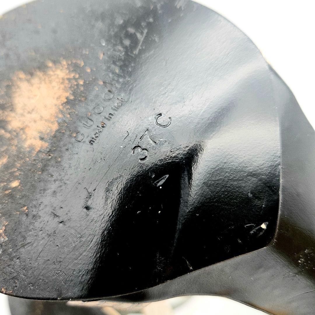 GUCCI Python Strap Sandals, Size US 7, Open Toe H… - image 8