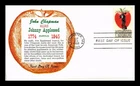 US COVER JOHNNY APPLESEED AMERICAN FOLKLORE FIRST DAY ISSUE KHOL KRAFT CACHET