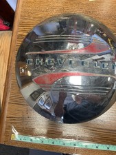 1940s Vtg. Chevy 10 Moon Hub Cap