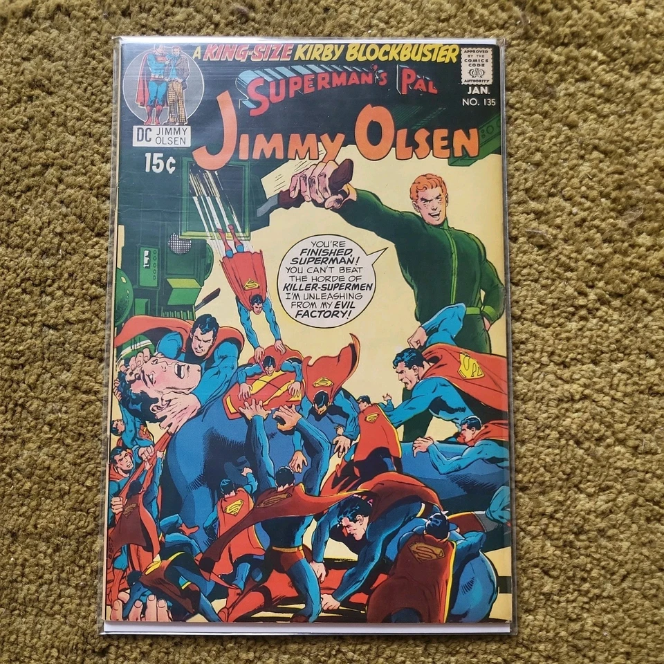 Superman's Pal Jimmy Olsen Comic Lot – Includes  KEY #134 (1st Darkseid Cameo)  - Image 3 of 3