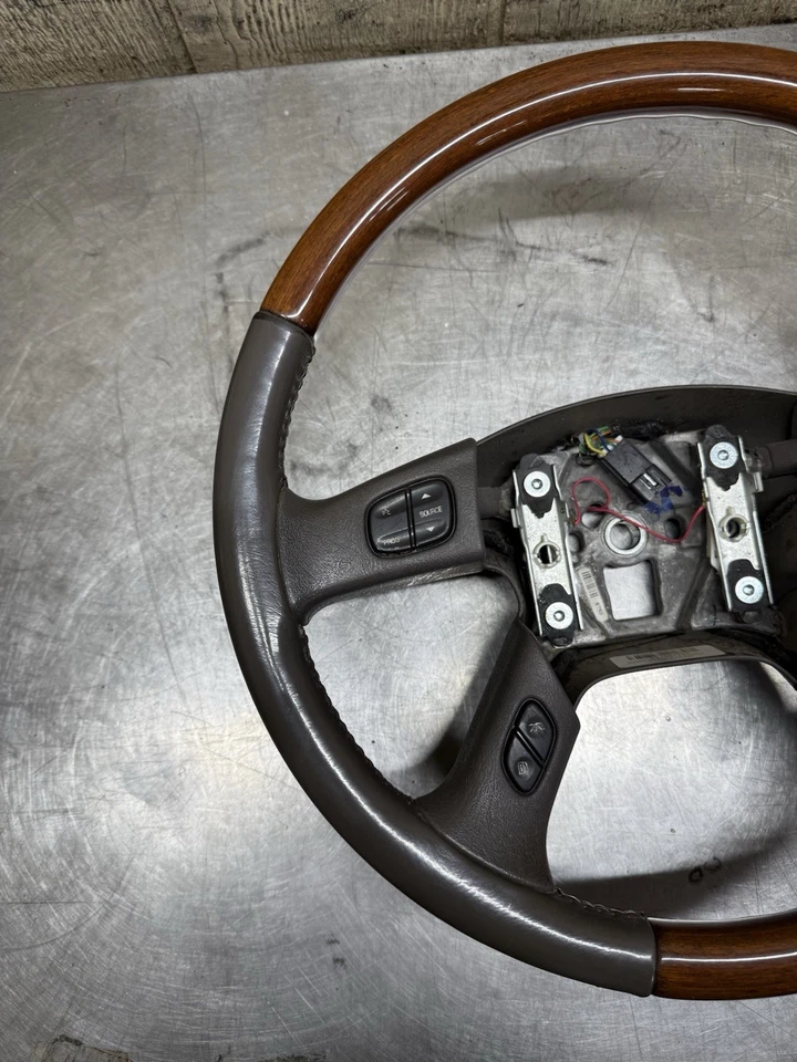 Volante Cadillac Escalade GMC Yukon Woodgrain 2003-2006 OEM Foto 2 de 4