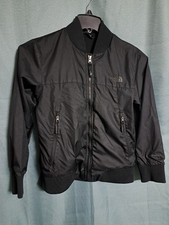 The North Face Windwall Full Zip Jacket Black- Size M 10-12 Boys