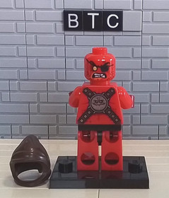 LEGO NEXO KNIGHTS 70314 Beast Master Minifigure! NEX008! CRACKED LEG!