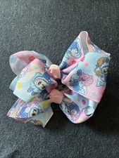 Little Monsters Small Pair Of Hair Bow Blue/pink