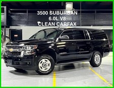 2016 Chevrolet Suburban LS FLEET 3500HD 4x4 SUV - RARE - 6.0L V8 - 60K LOW MILES