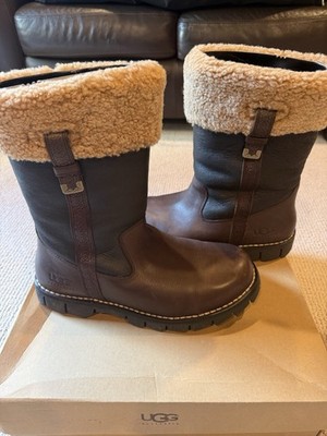 Ugg Boots Arapatoe Brown Leather Boots Size 13