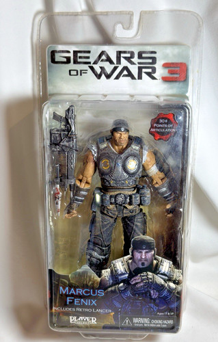 NECA Gears of War 3 Series 1 Marcus Fenix 7-inch Action Figure T1
