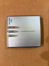 As-is Sharp MD-ST77-A Minidisc MDLP Player - Blue