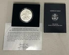 2007 American Eagle 1 oz Silver Uncirculated Coin with COA and Box