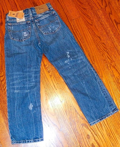 POLO RALPH LAUREN AUTHENTIC JUNIOR BOYS BRAND NEW ORIGINAL JEANS Size 6, NWT - Picture 4 of 5