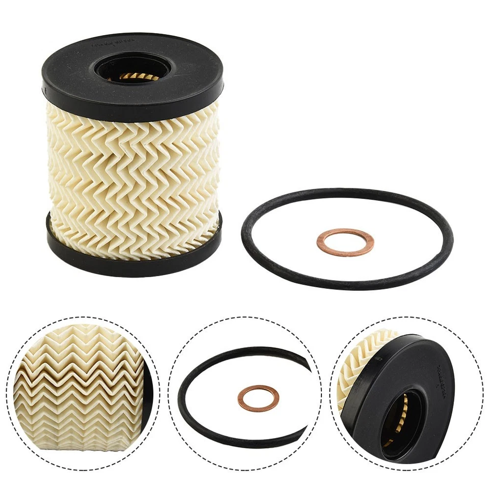 Filter Element For Mini Cooper R56 2007-2016 Oil Filters 1pc Direct Replacement - Image 3 of 4